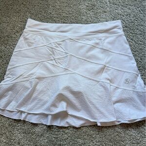 Sofibella White Tennis Skirt